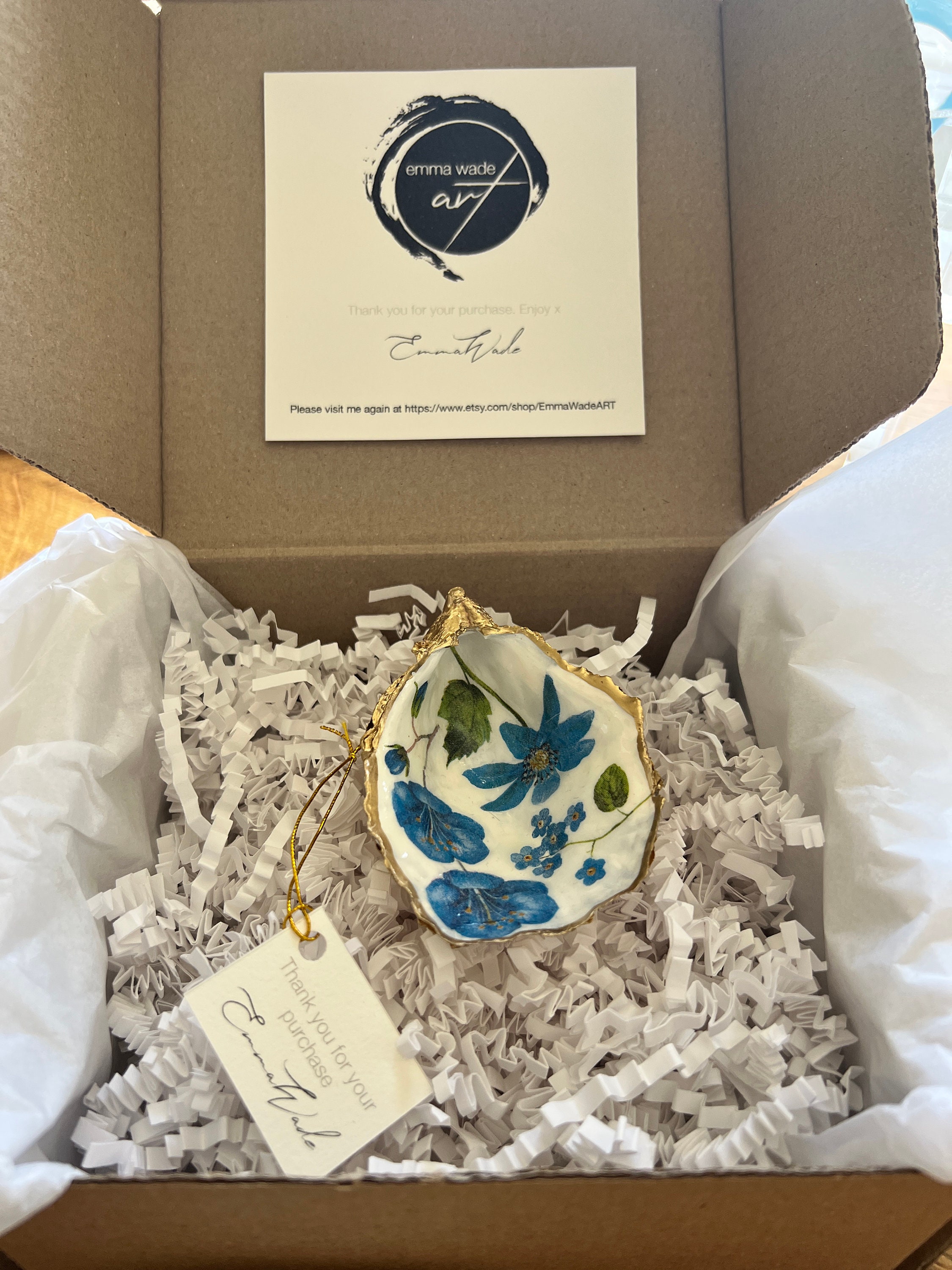 Kit 5 Portaanelli In Conchiglia Di Ostrica - Fai Da Te, Per Decorazione Ed Esposizione Gioielli