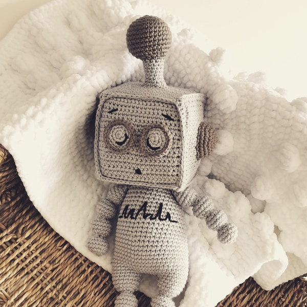 Häkelanleitung Roboter Robo * Roboter * Robo * Crochet pattern * Amigurumi * häkeln * Roboter