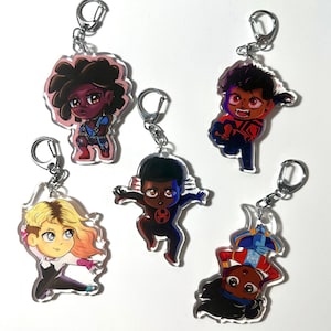 SPIDERVERSE 3’ Double Sided Charm