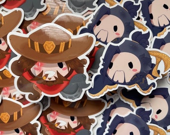 Pachi-Yeehan Stickers-And Sombra
