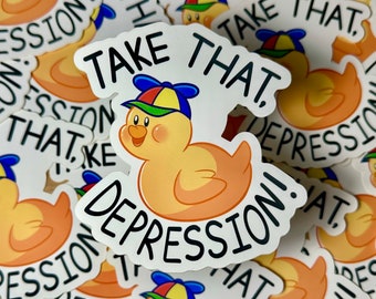 Lucifer Morningstar-Duck Sticker 4” matte