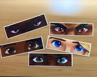 Spiderverse-Eyes Stickers