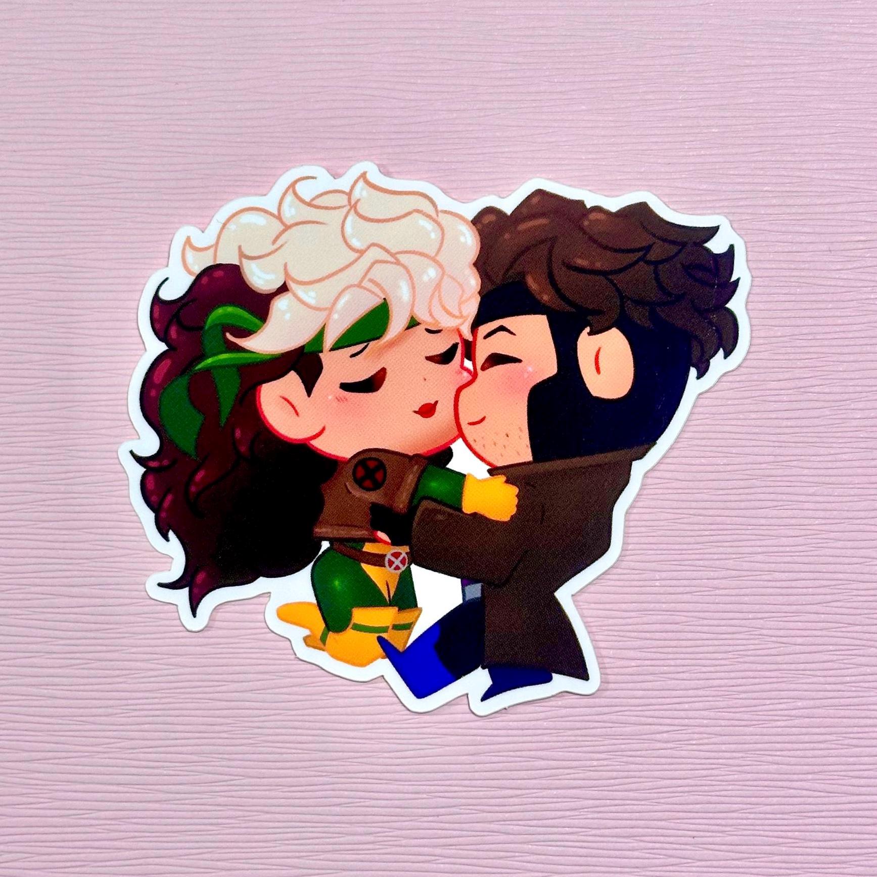 Gambit Sticker Rogue and Gambit 3in Sticker Matte - Etsy