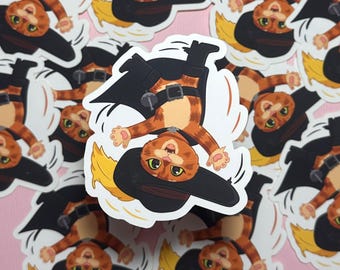 Puss In Boots 3in Sticker Matte