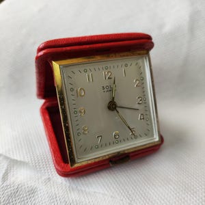 1970’s French Folding Alarm Clock Solo