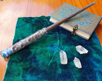 Blue and Silver Wand