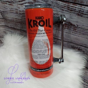 Custom Tumbler Kano Kroil with or without handle