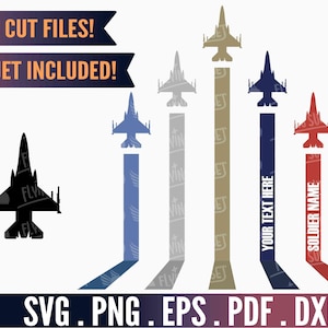 F16 Fighter Jet SVG Decal, Fighting Falcon Plane PNG Cricut Cut File, Silhouette Military Blackbird, Personalizzabile Clipart Army Pilot pdf DXF