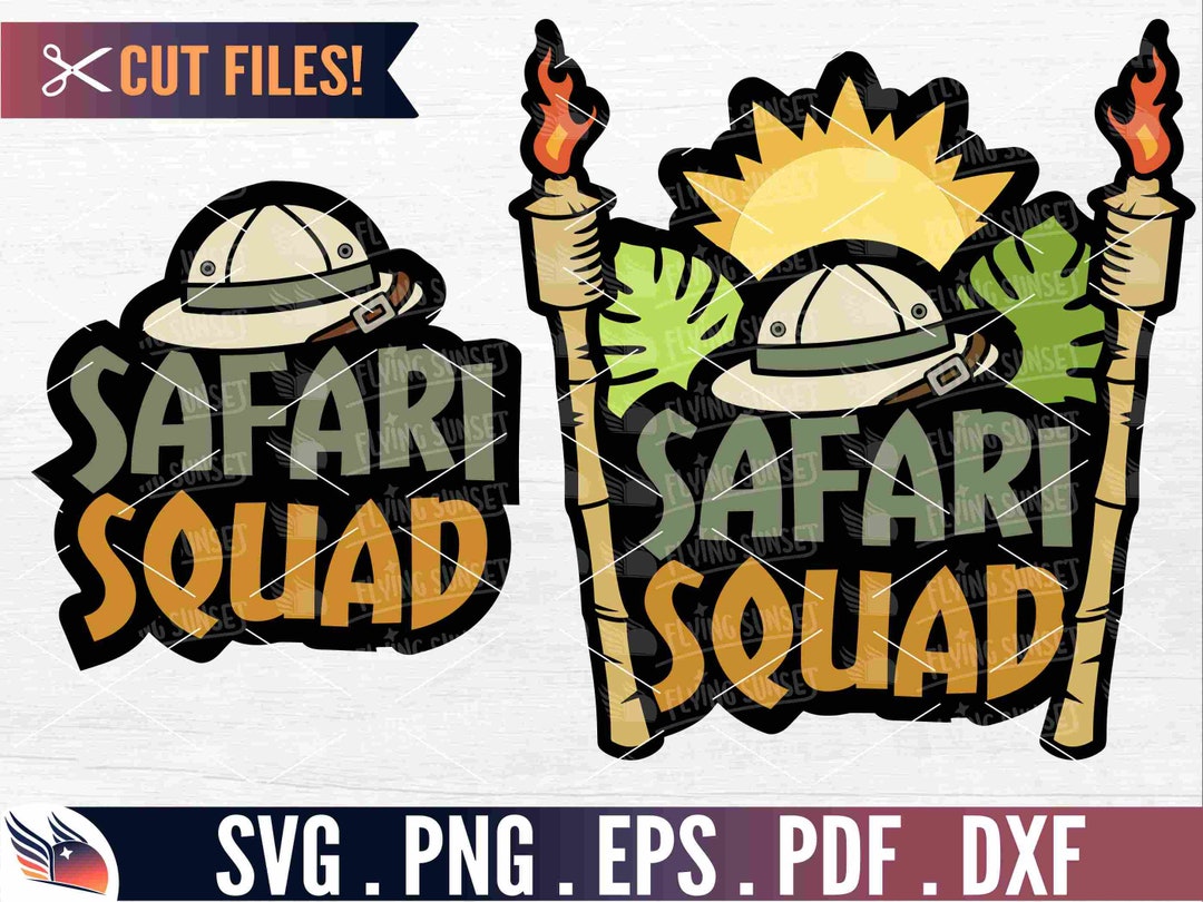 safari squad svg