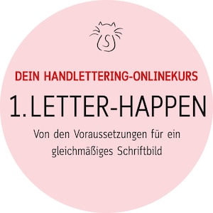1. LETTER-HAPPEN - Regarding material and a consistent typeface