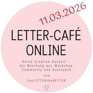 2. LETTER-CAFÉ ONLINE on March 11, 2026