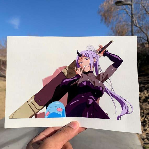 Paper & Party Supplies Paper Warning Slap Stickers Anime Vinyl Car ...