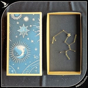 Signe astrologique Sagittaire, Constellation du zodiaque, prénom et date de naissance personnalisable