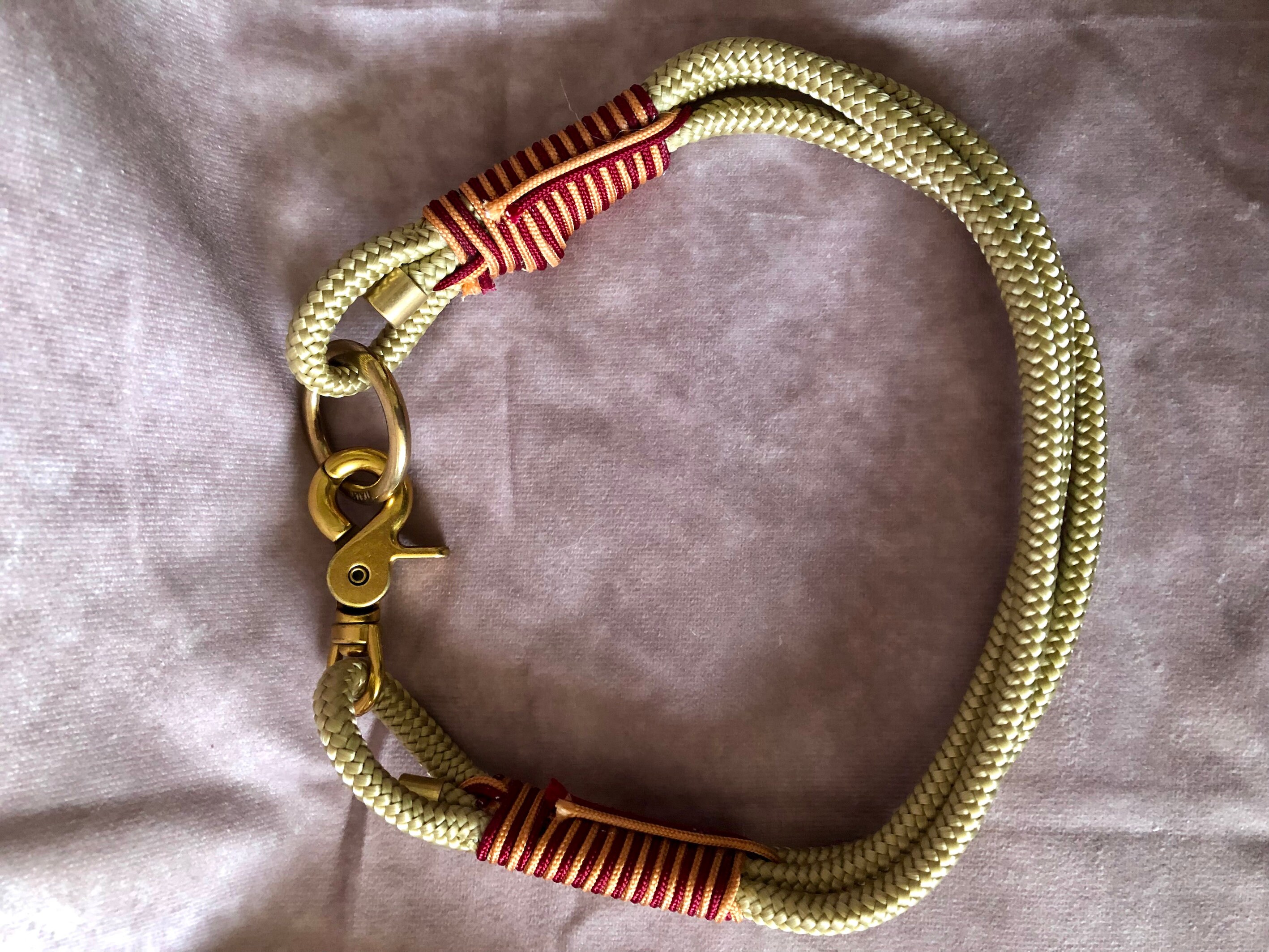 Collier Pour Chien en Cordes Ppm Or