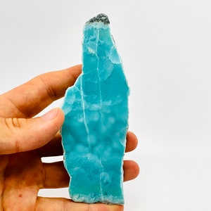 Larimar Slab,AAA Larimar,Meditation stone,Larimar stone,Natural Larimar,Healing stone,Dominican Larimar,Larimar Slab
