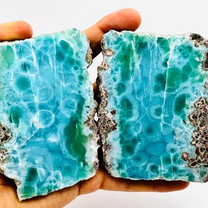 Larimar Slab,AAA Larimar,Meditation stone,Larimar stone,Natural Larimar,Healing stone,Dominican Larimar,Larimar Slab