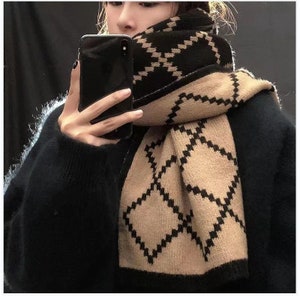 New autumn and winter women's coarse cashmere scarf dual-use shawl scarf,Winter special scarf,warm ,scarf handmade , hair scarf