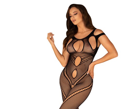 Bodystocking black by Obsessive
