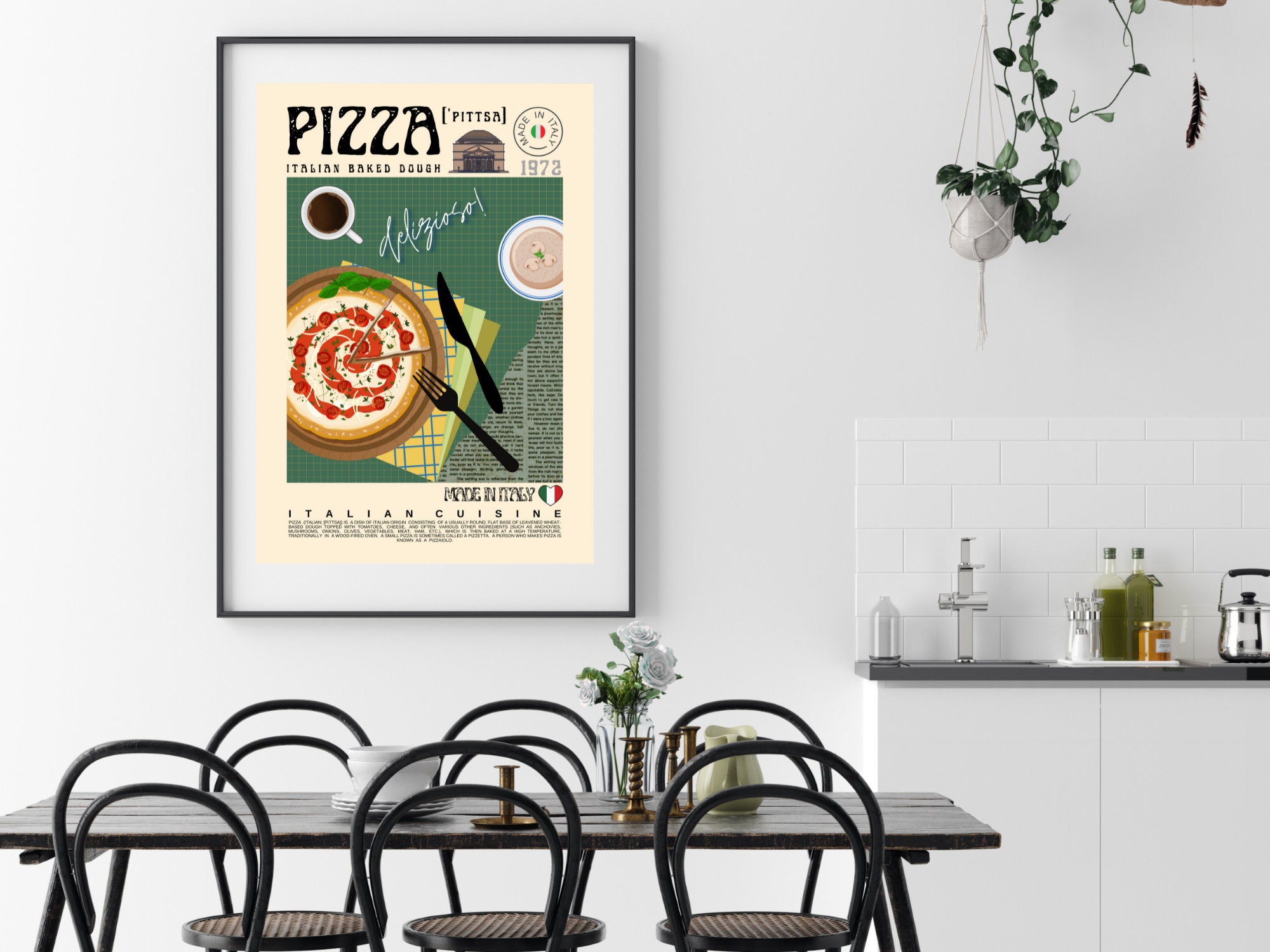 Plaque à pizza rectangulaire 40x60 cm - Tom Press