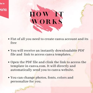 Editable Printable Planner Template Canva, Canva Template Kit, Daily ...