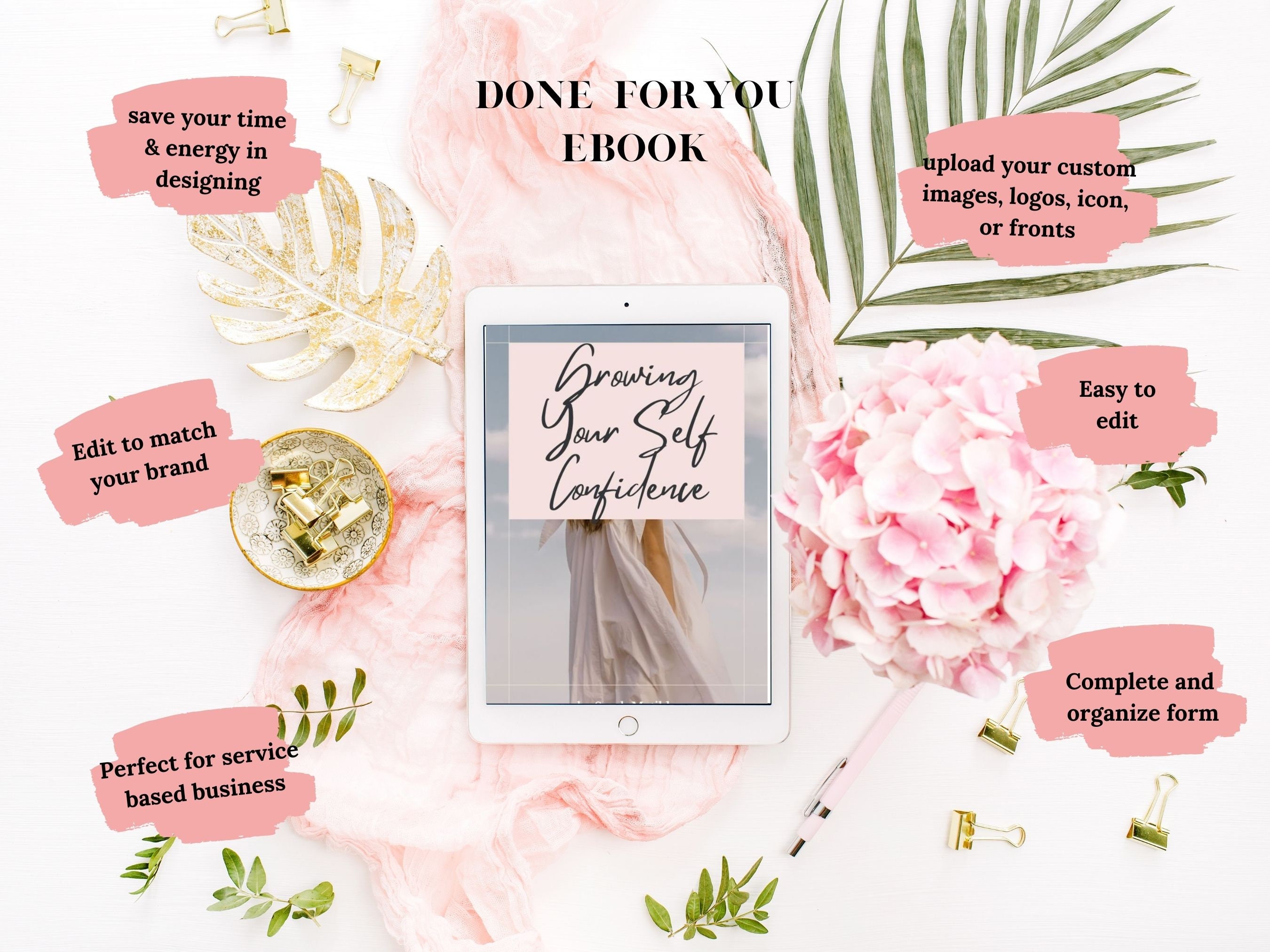 Done for You | Self Confidence Brandable Workbook & Ecourse | Life ...