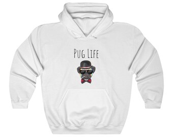 Pug life hoodie morgz Clearance