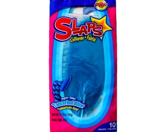 Slaps - Las piruletas mexicanas para darle forma y rellenar a tu gusto.