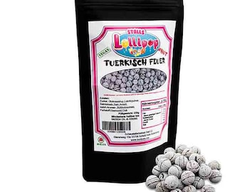 Lakritzbonbons Türkisch Feuer - 250g feinste Lakritzbonbons von Stalls Lollipop