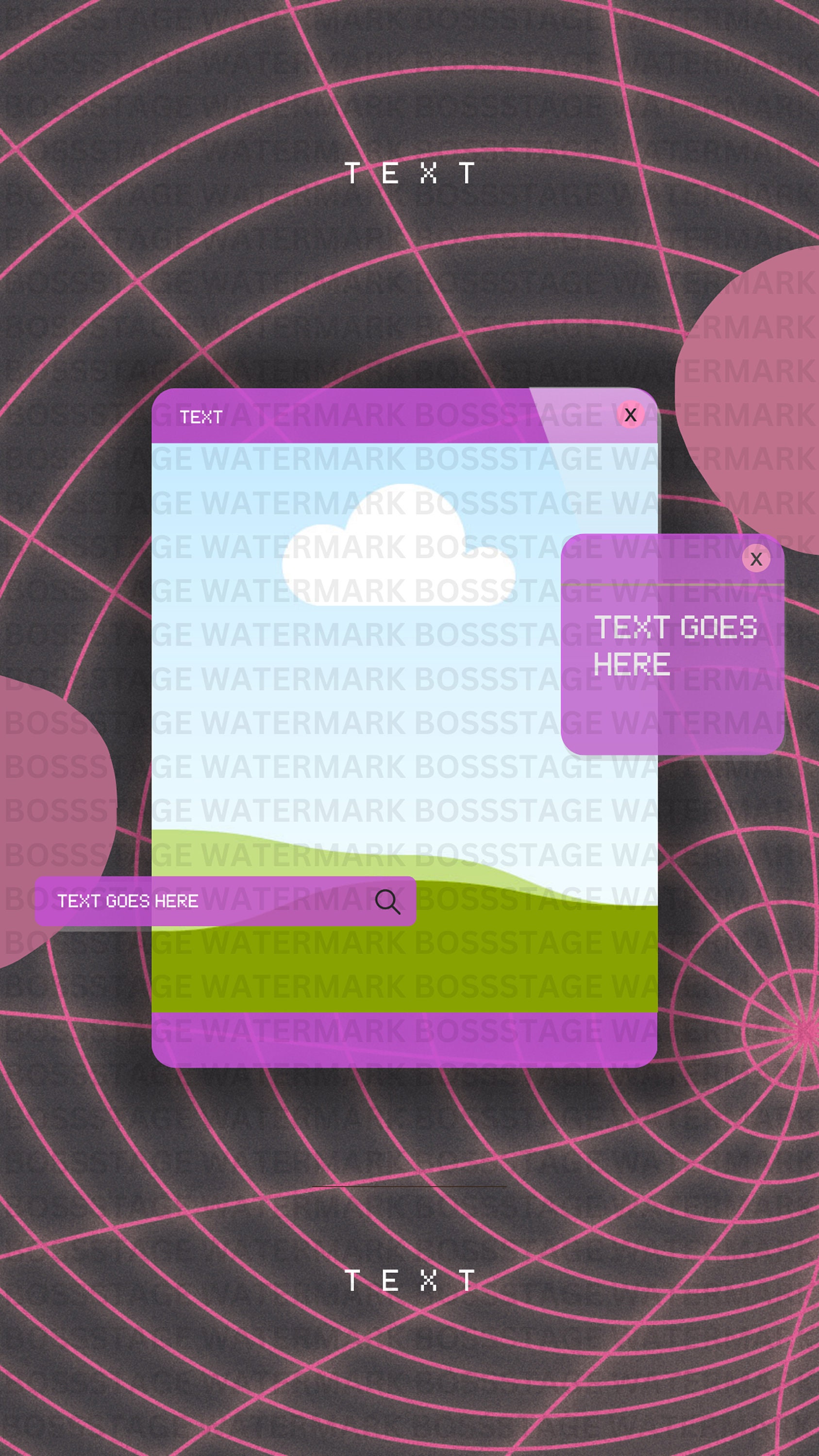 Y2K Retro Canva Template 20 Instagram Stories Vaporwave Instant Digital