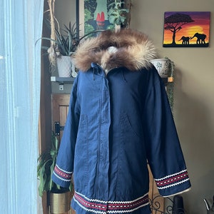 Authentic eskimo parka top