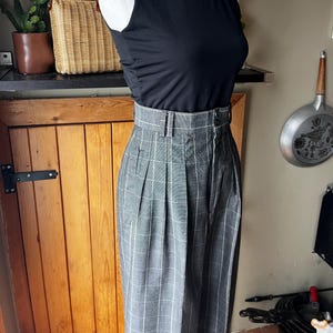 パンツ 1950s BRITISH LINEN TROUSERS Original 1950s British Men's Linen Trousers - Size 28 x 30.5