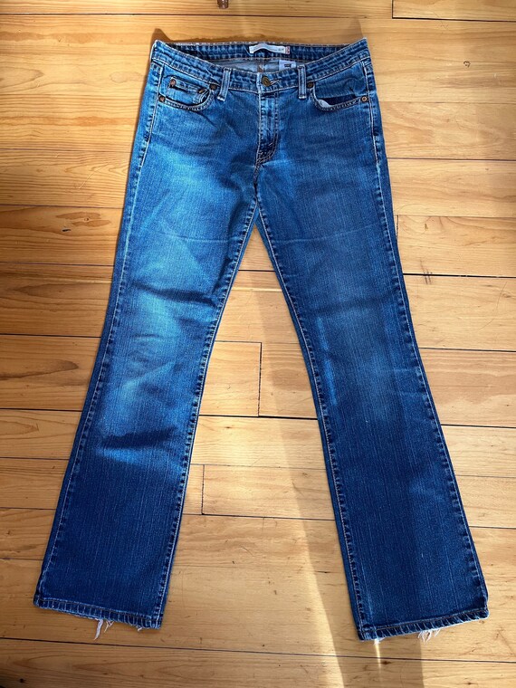 Vintage Y2K 00 Levis Super Low Rise Bootcut Jeans / Retro - Etsy