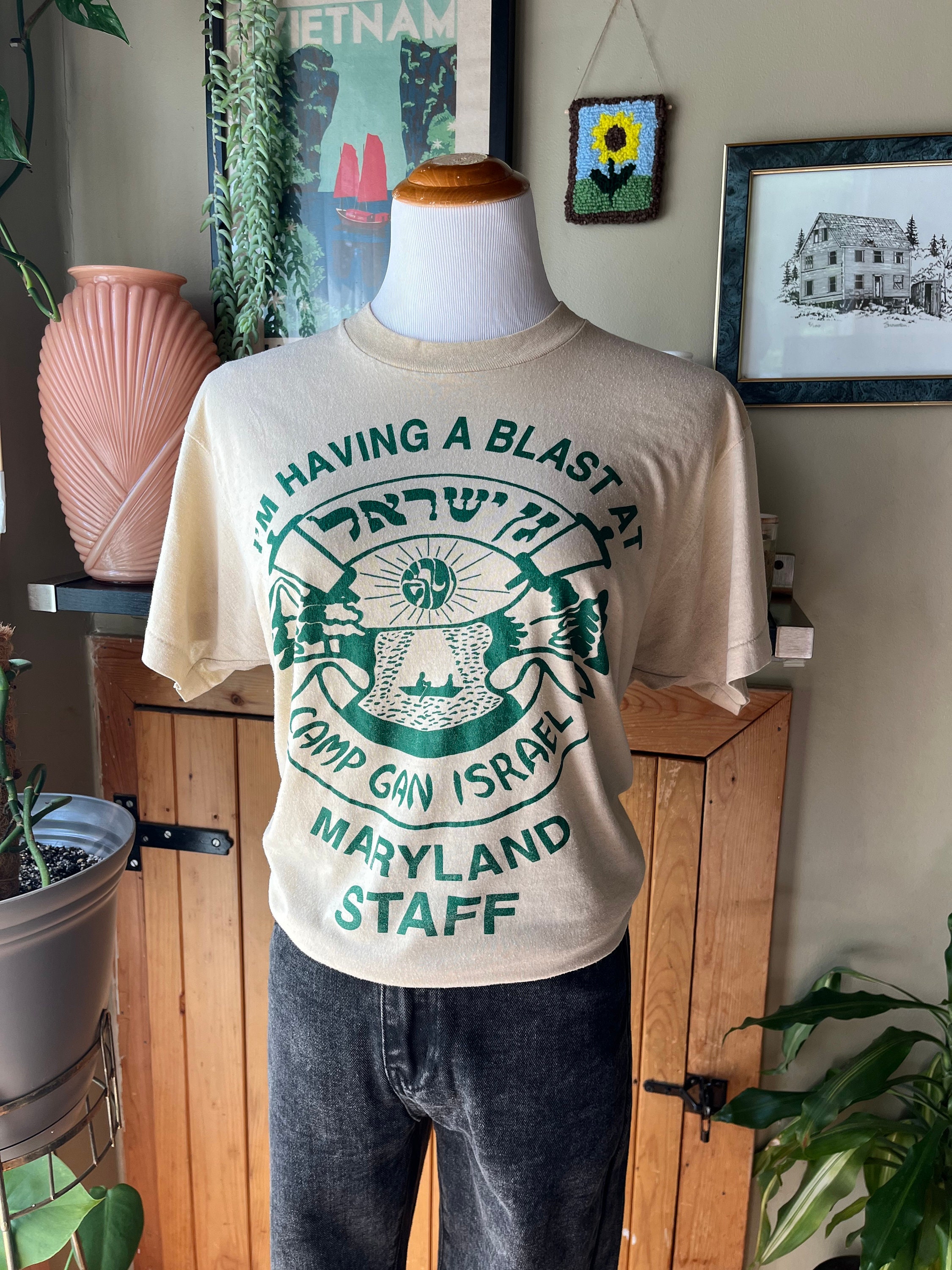Vintage Camp Staff Shirt - Etsy
