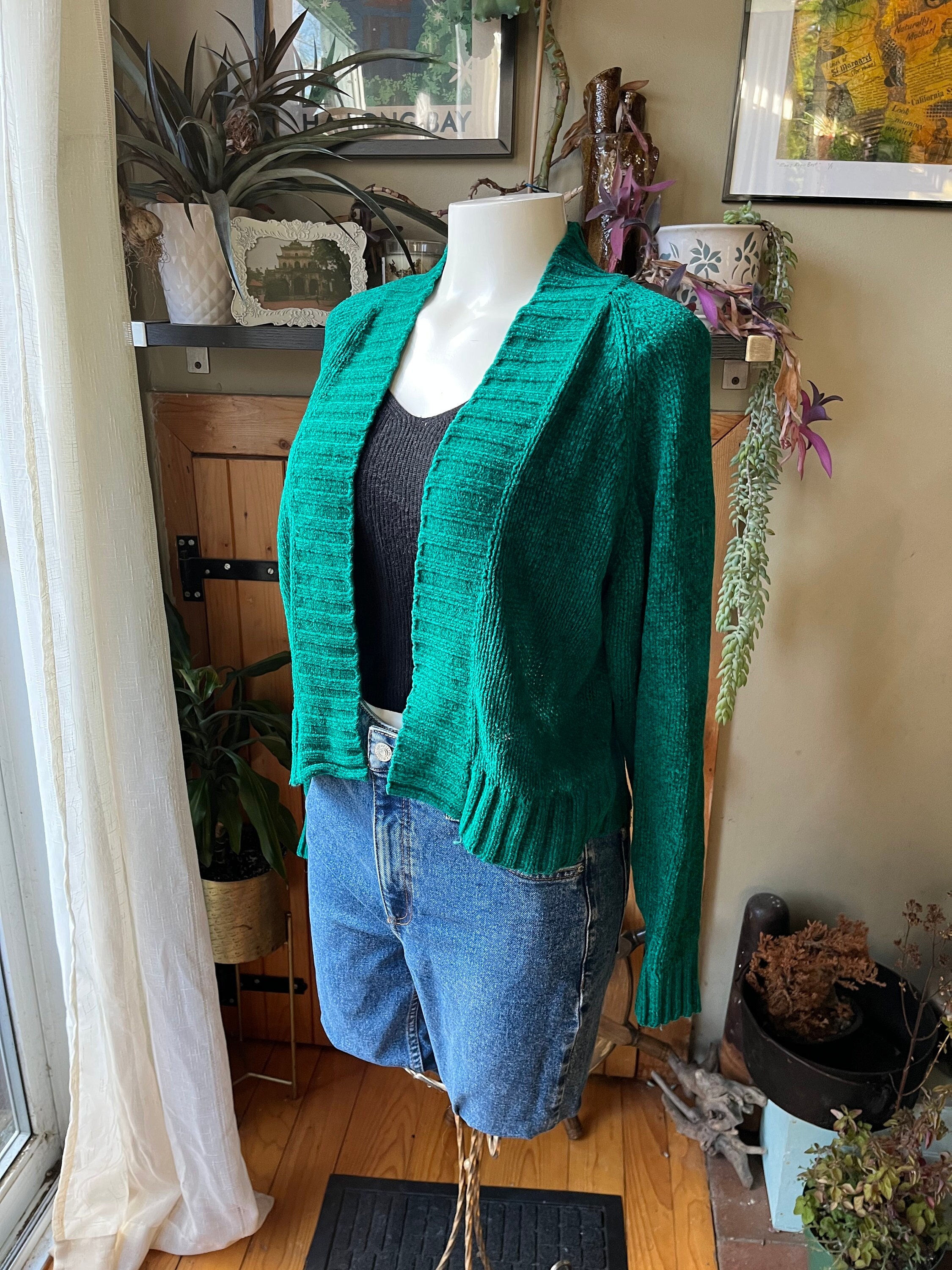 Emerald Green Shrug Etsy Canada