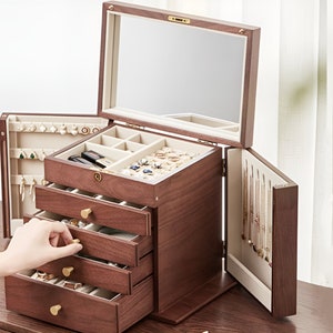 Tall jewelry chest online