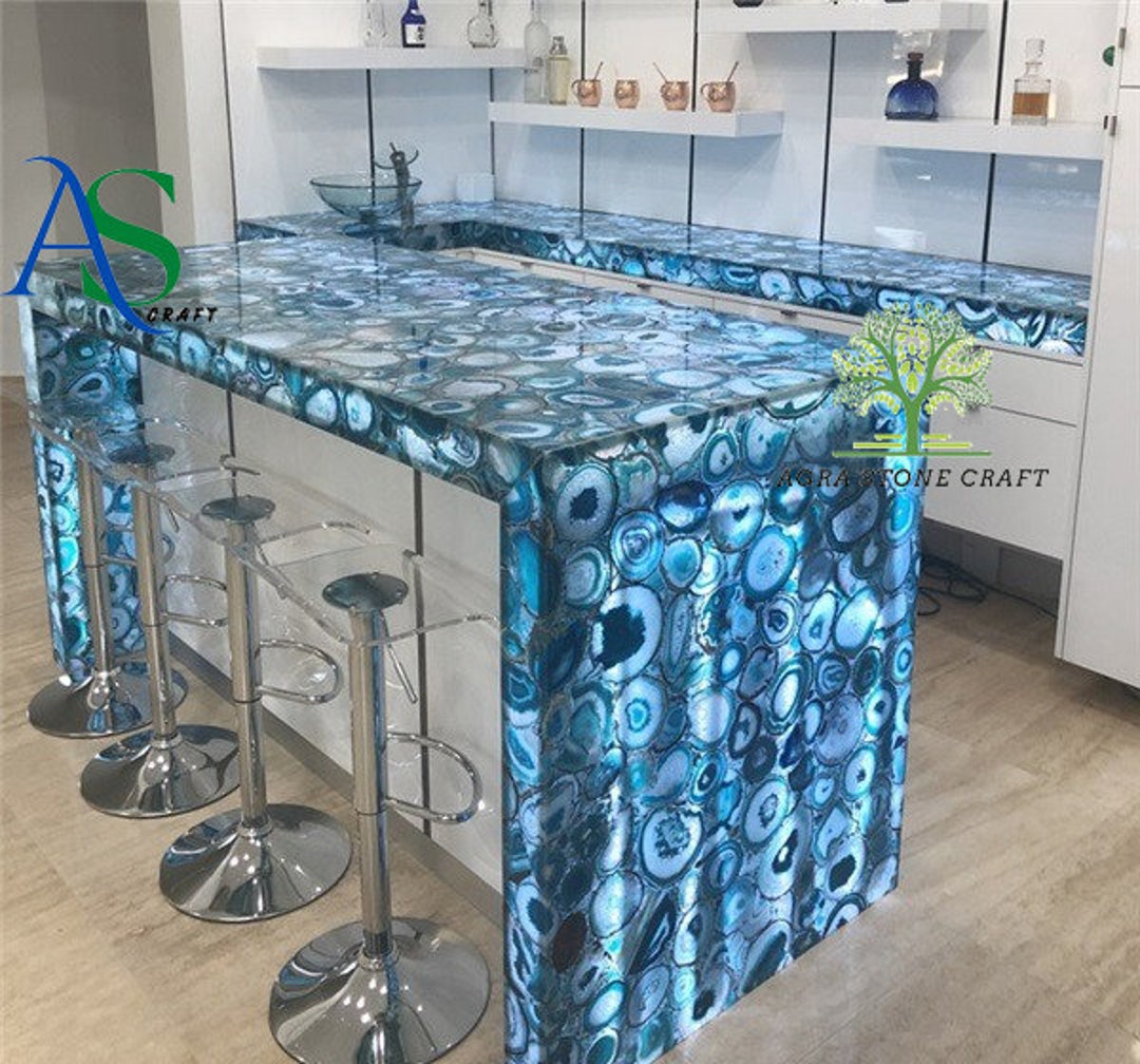 Agate Stone Bar Slab Use to Table Top Kitchen Slab Bars & Etsy
