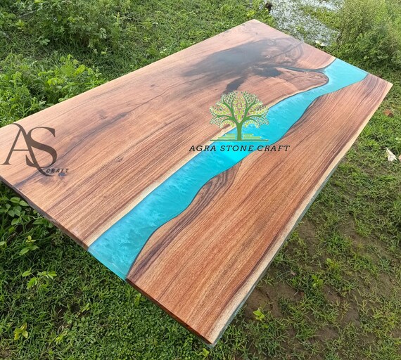 Epoxy Dine Table Top Epoxy Wooden Table Epoxy Design Table Etsy