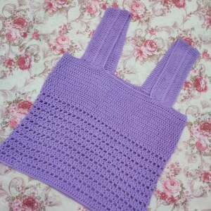 Easy Crochet Crop Top Pattern PDF ,  Crop Top Pattern , Square-neck crop top pattern PDF , Clssic Crop top , Simple Crochet Crop Top Pattern