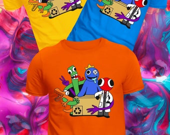 kids unisex rainbow friends t-shirts