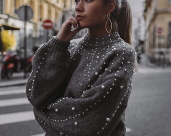 beaded sweaters ladies