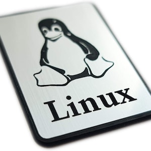 Linux - Sticker Badge Emblem Aufkleber Decal - 35 mm x 25 mm