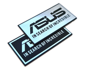 ASUS - Sticker Hülle Aufkleber Aufkleber Aufkleber Aufkleber - Zwei Embleme