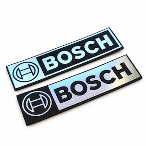 BOSCH - Klistermärkesfodral Badge Emblem Aufkleber Dekal - TVÅ emblem
