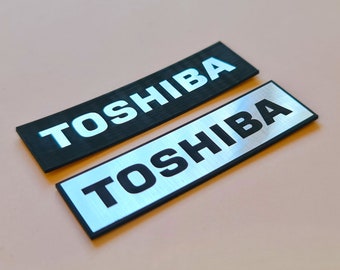 Toshiba - Sticker Case Badge Decal Aufkleber - Dos emblemas