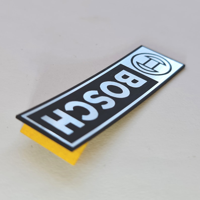 BOSCH Sticker Case Badge Emblème Aufkleber Decal DEUX Emblèmes image 3