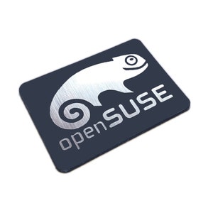 Open Suse Linux Sticker Badge Emblem Aufkleber Decal - TWO Emblems - Etsy