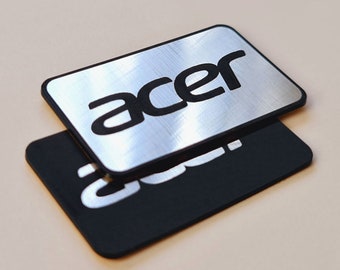 Acer - Sticker Case Badge Decal Aufkleber - Two Emblems