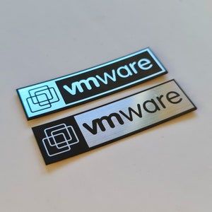 VMware - Naklejka na etui Naklejka na odznakę Naklejka Aufkleber - Dwa emblematy