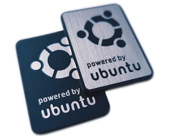 Ubuntu Linux Sticker Badge Emblem Aufkleber Decal - DOS Emblemas