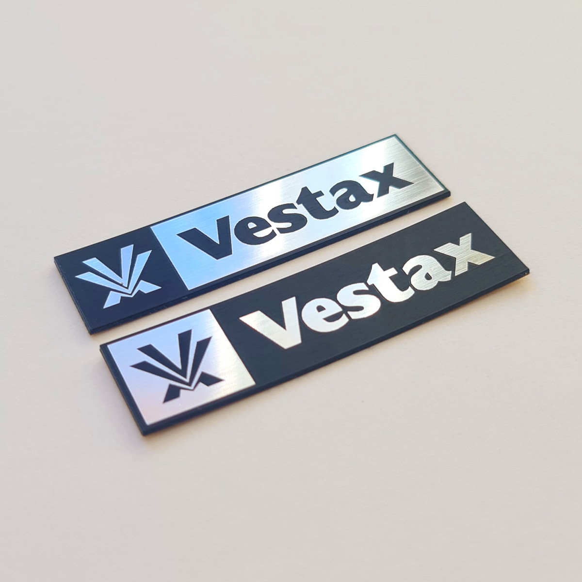 Vested Sticker Vestax - Sticker Case Badge Emblem Aufkleber Decal - TWO Emblems - Etsy